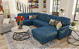 Модульный диван премиум-класса Неаполь 15 с оттоманкой. Мебельная фабрика Филатофф